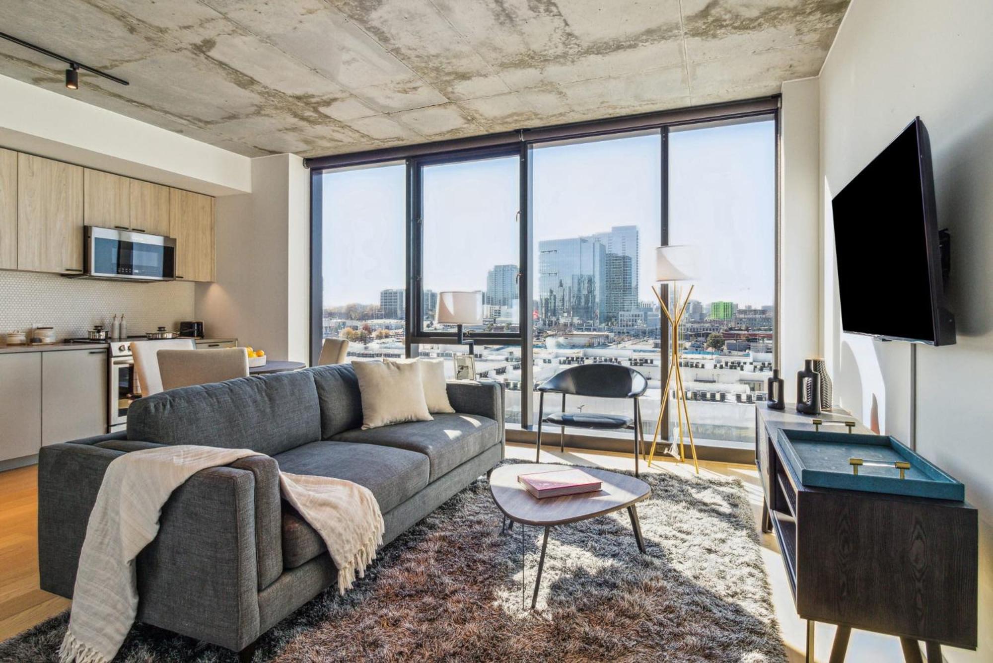 Contemporary City Living Apartments In Нашвілл Екстер'єр фото